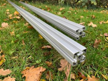 2xP-30MM-1200  2x Panther 48"[1200mm] 30mm Profile Side Rails