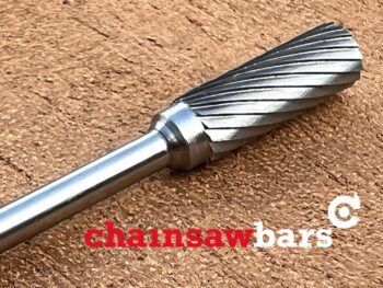 A4.8 4.8mm[3/16"] Carbide Sharpening Burr - Sharpens .325 Chains