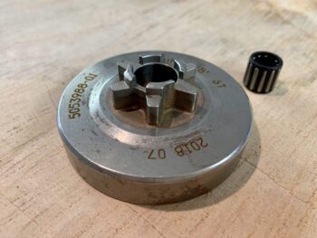 577 38 97-01 Husqvarna Spur Sprocket 3/8 Lo Pro x6 tooth T540XP, T540 XP II [Includes Bearing]
