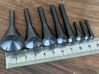 MP21-25 Manpa Concave Eye Cutter Set [8 Per Set]