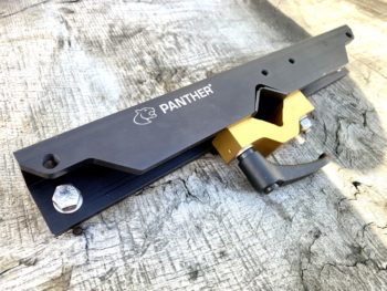 P-LBBA Panther Black Bracket Assembly [Large Mills 60"[150cm] or Longer 45mm Profile]