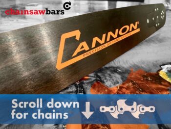 [H4-12] CSB-H1-12-58-3 Cannon Superbar 12"[30cm] 3/8 .058 49 drive links